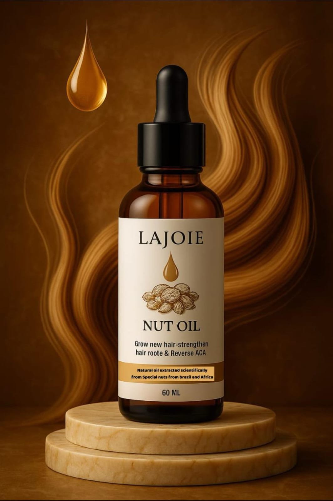 p1 Nut Oil Hair Growth & Scalp Support Oil - Image 1